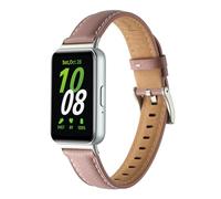 Chofit Cinturini compatibili con Samsung Galaxy Fit 3, cinturino di ricambio in morbida pelle regolabile per Galaxy Fit3 SM-R390, One Size, Pelle, Non pietra preziosa