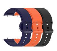 Chofit Cinturini compatibili con Samsung Galaxy Fit 3, cinturino di ricambio in morbido silicone sportivo colorato per Galaxy Fit 3 SM-R390, confezione da 3, Silicone