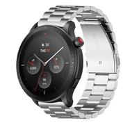 Chofit Cinturini di ricambio compatibili con Amazfit GTR 4/Balance/Bip 5/Cheetah Pro/Cheetah Strap, cinturini in metallo in acciaio inossidabile per GTR 3 pro/GTR 3/GTR 2, Acciaio inossidabile