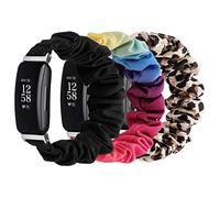 Chofit Cinturino compatibile con Fitbit Ace 3, cinturino di ricambio in chiffon satinato per bambini e ragazze Ace 3 Activity Tracker, confezione da 3, Misura unica, Cotone, Nessuna pietra preziosa