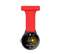 Chofit Cinturino con spilla per orologio da infermiera, compatibile con Google Pixel Watch 3, cinturino in morbido silicone, accessori per Pixel Watch3, 45 mm, 41 mm (20 mm (41 mm), 20mm(41mm
