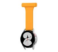 Chofit Cinturino da infermiera compatibile con Garmin Forerunner 165/Vivoactive 5/Venu Sq 2, cinturino in morbido silicone con spilla da 20 mm per Venu 2 Plus/Approach S42, One Size, Silicone, Non