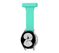 Chofit Cinturino da infermiera compatibile con Garmin Forerunner 165/Vivoactive 5/Venu Sq 2, cinturino in morbido silicone con spilla da 20 mm per Venu 2 Plus/Approach S42, One Size, Silicone, Non