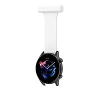 Chofit Cinturino da infermiera compatibile con Garmin Venu 3 45 mm/Venu 2 45 mm/Vivoactive 4, cinturino in morbido silicone con spilla da 22 mm per Darth Vader/Forerunner 265 255, One Size, Silicone