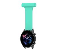 Chofit Cinturino da infermiera compatibile con Garmin Venu 3 45 mm/Venu 2 45 mm/Vivoactive 4, cinturino in morbido silicone con spilla da 22 mm per Darth Vader/Forerunner 265 255, One Size, Silicone