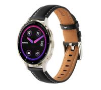 Chofit Cinturino di ricambio compatibile con Garmin Venu 3S, cinturino di ricambio in morbida pelle da 18 mm per Venu 3S/Venu 2S/Forerunner 265S 255S/Vivoactive 4S/Vivomove 3S, Pelle sintetica