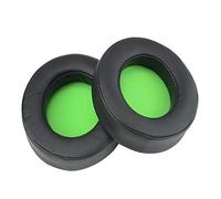 Chofit Compatibile con Razer Kraken 7.1 V2/Kraken V2/Kraken Pro V2 Cuscinetti di ricambio ovao neri rotondi per cuffie in memory foam