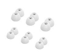 Chofit Copri auricolari compatibili con Beats Studio Buds/Beats Fit Pro, auricolari di ricambio in morbido silicone per auricolari in-ear cuscinetti, copripuntali in 2 misure 6 paia (bianco)