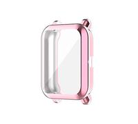 Chofit Custodie compatibili con Amazfit Bip U/GTS 2 Mini Case, Pellicola Protettiva TPU Placcato Custodia Cover Armatura Shell per Amazfit Bip U/GTS 2 Mini/Bip U Pro/Bip S/Bip (Rosa)