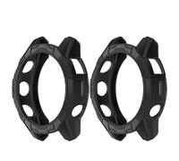 Chofit Custodie compatibili con Garmin Epix Pro Gen 2 51 mm/Fenix 7X Pro, custodie protettive in TPU per Fenix 7X/Epix Gen 2 51 mm (nero + nero)