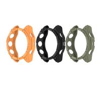 Chofit Custodie compatibili con Garmin Fenix 8 47 mm, custodia protettiva in TPU resistente per Fenix 8 47 mm (nero, arancione, verde)