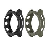 Chofit Custodie compatibili con Garmin Tactix 7, custodie protettive in TPU per smartwatch Enduro 2/Tactix 7/Tactix 7 Pro (nero + verde)