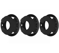 Chofit Custodie protettive compatibili con Garmin Fenix 5/Fenix 5 Plus Sapphire, protezione per orologio, accessori (3 nero)