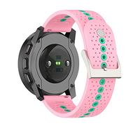 Chofit Suunto 9 Peak, cinturino sportivo in silicone morbido, cinturino da 22 mm con fori colorati, accessori per orologio Suunto 9 Peak Smart Watch