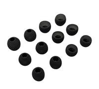 Chofit Tappi auricolari compatibili con auricolari Jabra Elite 4 Active, in morbido silicone, di ricambio, 3 misure, 6 paia (nero)