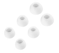 Chofit Tappi auricolari compatibili con auricolari Soundcore by Anker P20i/R50i, in morbido silicone, di ricambio, 3 misure, 3 paia (bianco)