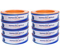 ChoiceRefill Compatibile con pannolini Genie Secchi, confezione da 8, 2160