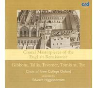 Edward Higginbottom Choral Masterpieces of the English Renaissance (CD) Box Set