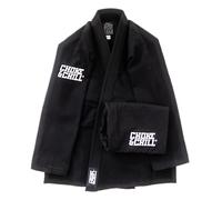 Choke&Chill BJJ Jiu Jitsu Tuta per principianti Gi - Nero, Nero , A1
