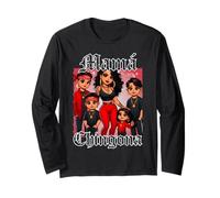 Chola Chibi Girl Hispanic Heritage Month Brown Pride Chicana Maglia a Manica