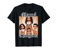 Chola Chibi Girl Hispanic Heritage Month Brown Pride Chicana Maglietta