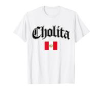 Cholita - Bandiera peruviana Femminile del Perù Maglietta