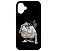 Cholo Chicano Tattoo Cool Mexican Gangster Skeleton Mexico Custodia per iPhone 16 Plus