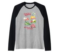 Cholula Hot Sauce Best Food Forward Flavor Chart Foodie Maglia con Maniche Raglan