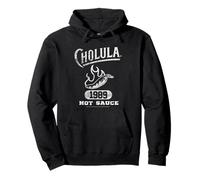 Cholula Vintage Varsity Pepper Since 1989 Hot Sauce Felpa con Cappuccio