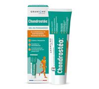 Chondrostéo+ Gel Riscaldante Muscoli per Massaggi, 100 ml, Oli Essenziali Gaultheria Procumbens, Incenso, Elemi, Non Unge, Non Appiccica, Pomata Muscoli, Crema Scaldamuscoli, Laboratoire des Granions