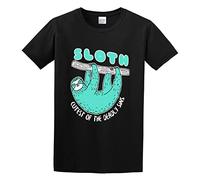 CHONG NA DUO Sloth Cutest of The Deadly Sins Jacob Zelazny Transparent Mens Cotton Tshirt Size L