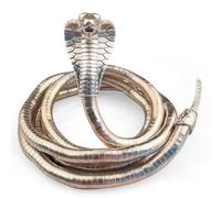 CHONGQILAO Collana a Serpente Pieghevole, Collana di Halloween Bracciale Serpente Braccialetto, Collane Femminili, Bendable Snake Necklace, Girocollo Donna Uomo, Halloween Accessori