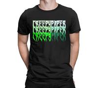 CHONGSUIXIN Creepy Paper What We Do in The Shadows Mens T-Shirt Unisex Black Tee S Size XXL