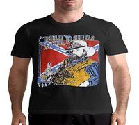 CHONGSUIXIN The Charlie Daniels Band Shirt Man Soft Short Sleeve O Neck Cotton Tees Tops Size S