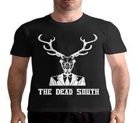 CHONGSUIXIN The Dead South Band Shirt Mens Crew Neck T-Shirt Cotton Short Sleeves Top Size 3XL