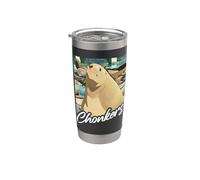 Chonkers The Massive 2000-Pound Sea Lion Japanese Anime Bicchiere termico in acciaio inox doppia parete