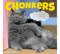 Chonkers Wall Calendar 2026: A Year of Cats Large and In Charge
