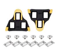 Chooee Tacchette Ciclismo Da Strada Compatibili SPD-SL SM-SH11 pedali Cleats Giallo