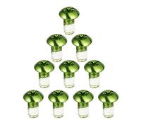 Chooee Vite per freni a disco per bicicletta, 12 pezzi, M5 x 10 mm, verde