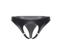Choomomo String Bikini Uomo Trasparenti per Uomo Slip Sissy Jockstrap Slip T Back Nottantica con Anello Pene Glutei Supporto Atletico Camera Grigio M