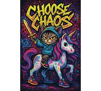 Choose Chaos Journal | Graffiti Art Streetwear Notebook: 6x9 inches, 300 lined pages | For notes, sketches, doodles, and ideas | Gift for creatives, travel, or downtime