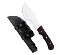 CHOOSE Coltello Tracker fatto a mano - Lama fissa da collezione personalizzata ispirata al film 'The Hunted', pinza completa, manico ergonomico |TRR013