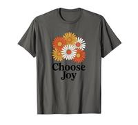 Choose Joy - Mazzo di Fiori con Margherite retrò Maglietta