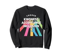 Choose Kindness Acceptation Inclusion Orange Unity Day Felpa
