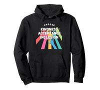 Choose Kindness Acceptation Inclusion Orange Unity Day Felpa con Cappuccio