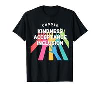 Choose Kindness Acceptation Inclusion Orange Unity Day Maglietta
