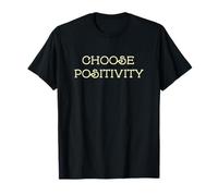 Choose Positivity Joy And Happiness Motivation Design Maglietta