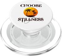 Choose Stillness Meditation Yoga Mindfulness Mental Health PopSockets PopGrip per MagSafe