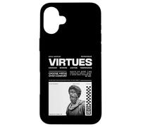 Choose Virtue Over Comfort Marcus Aurelius Stoic Uomo Donna Custodia per iPhone 16 Plus