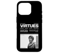 Choose Virtue Over Comfort Marcus Aurelius Stoic Uomo Donna Custodia per iPhone 16 Pro